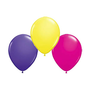 40cm/16" Plain Helium Filled Balloons