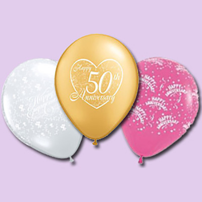 Engagement, Wedding & Anniversary Helium Filled Balloons Helium filled