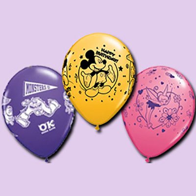 Licensed Print Helium Balloons