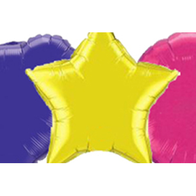 90cm/36” shaped foil helium filled balloons